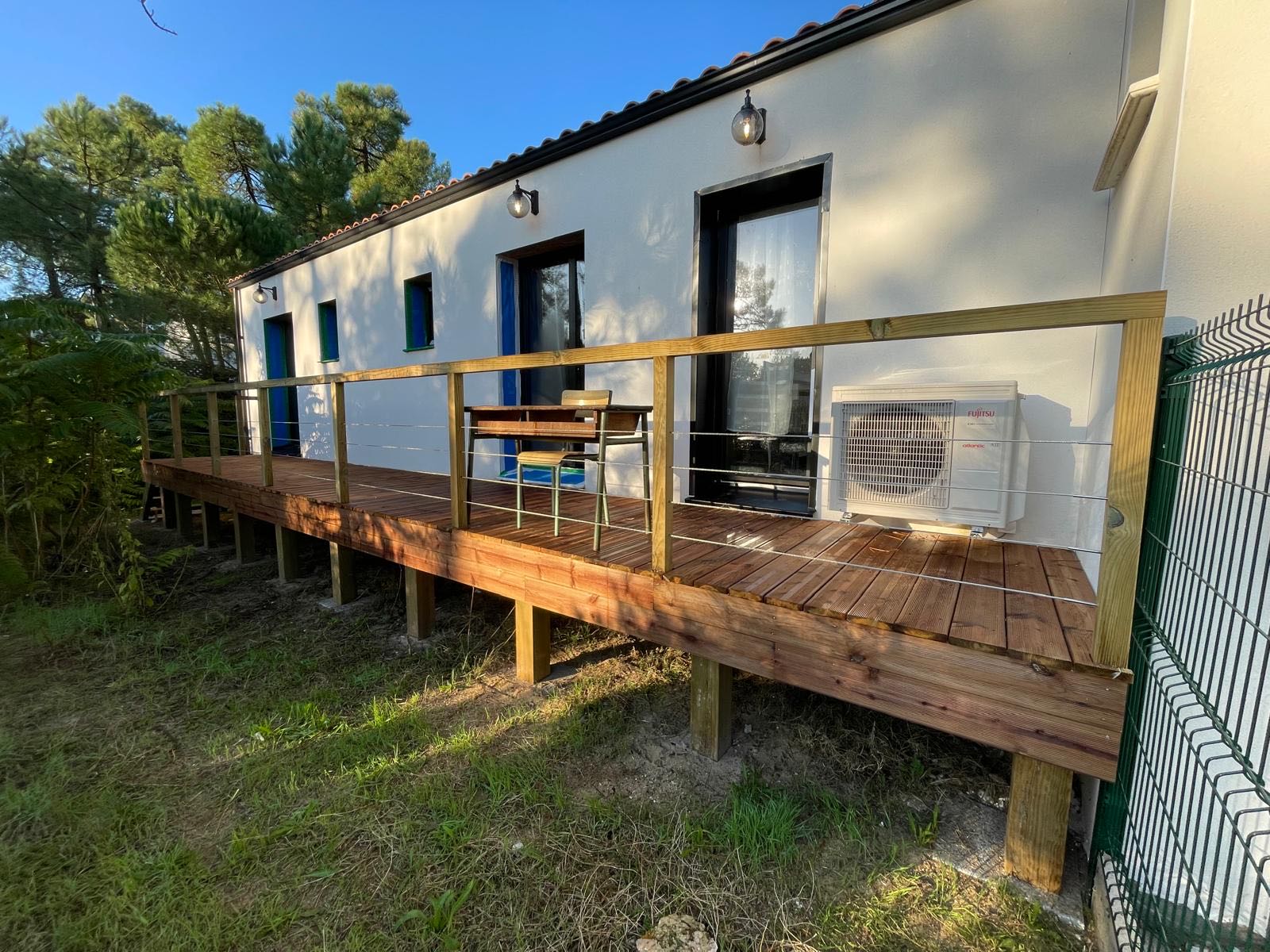 Pose d’une terrasse bois sur la commune de la Tranche sur Mer